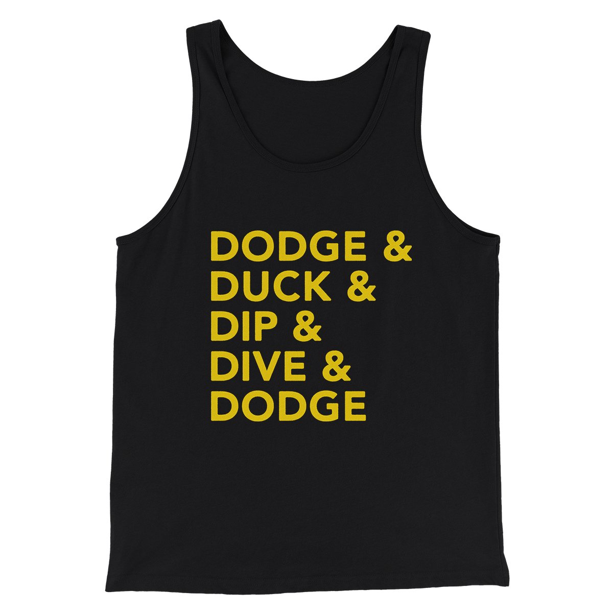 5 D's of Dodgeball Funny Movie Unisex Tank Top - Combed Ring-Spun Cotton
