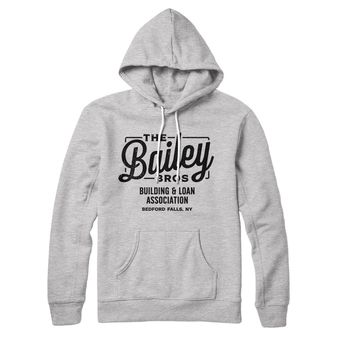 Bailey Brothers Unisex Pullover Hoodie - Cotton Polyester Blend, Loose Fit, Kangaroo Pocket