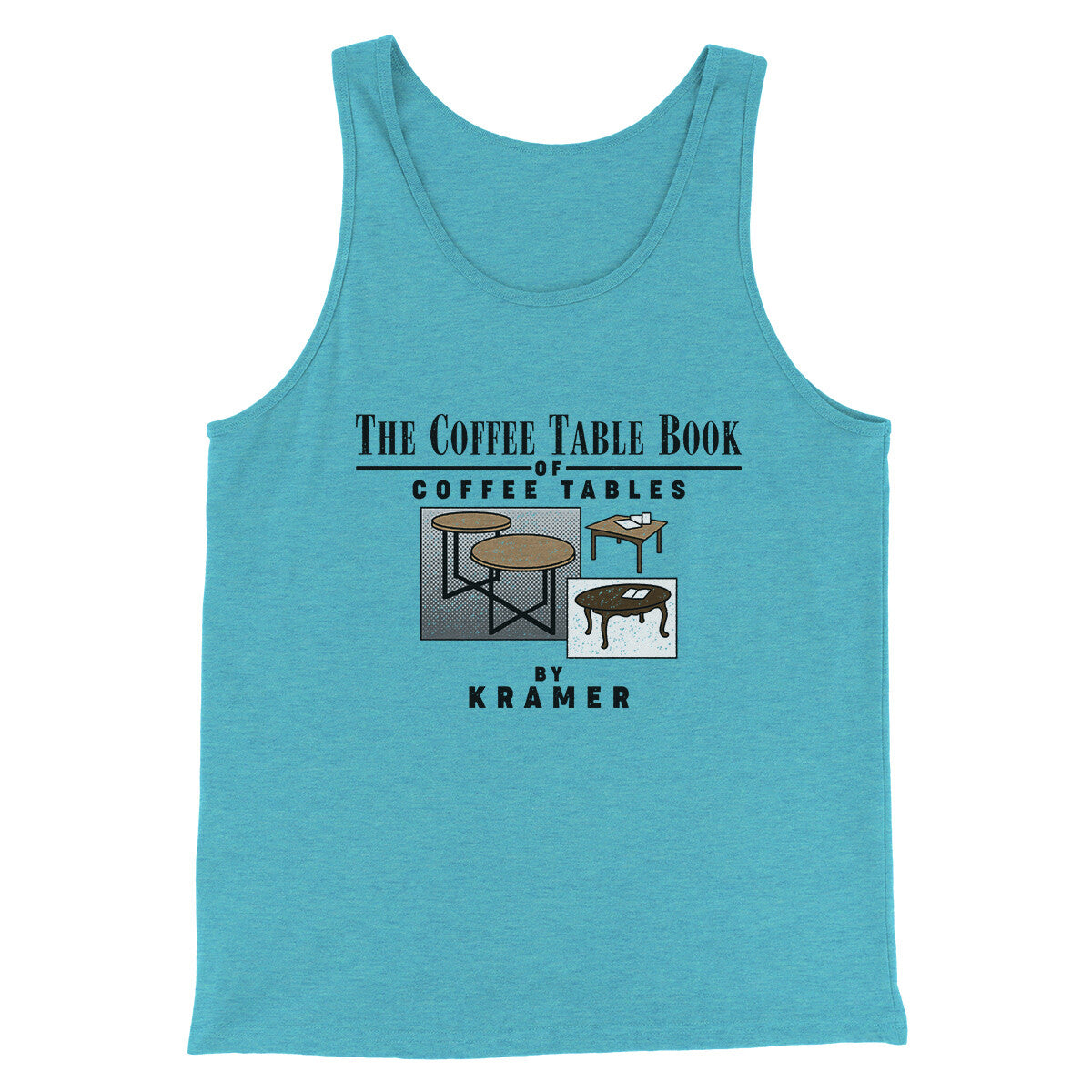 Coffee Table Book Of Coffee Tables Unisex Tank Top - Combed Ring-Spun Cotton