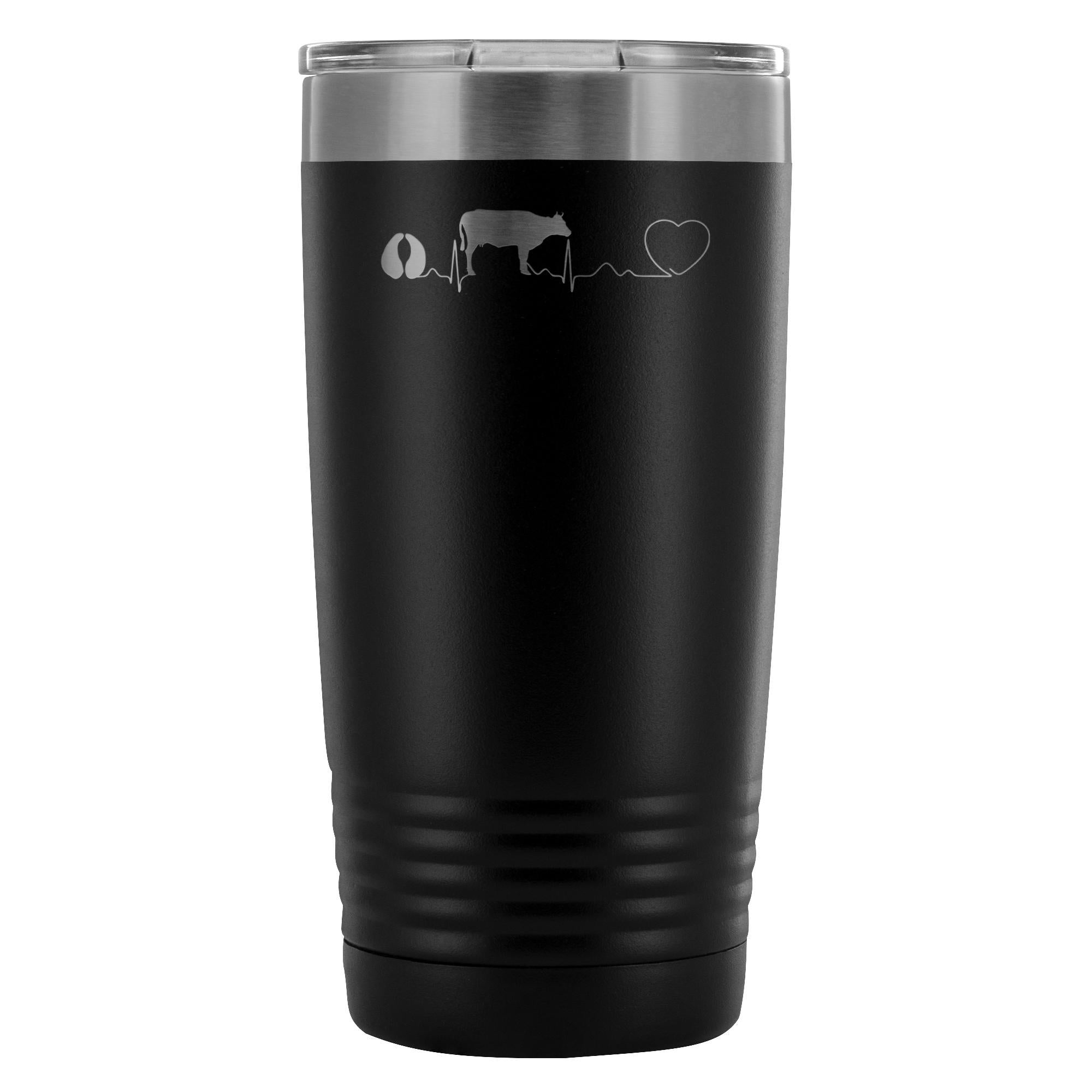 Cow Pulse 20oz Vacuum Tumbler - Polar Camel Double Wall Insulated Stainless Steel