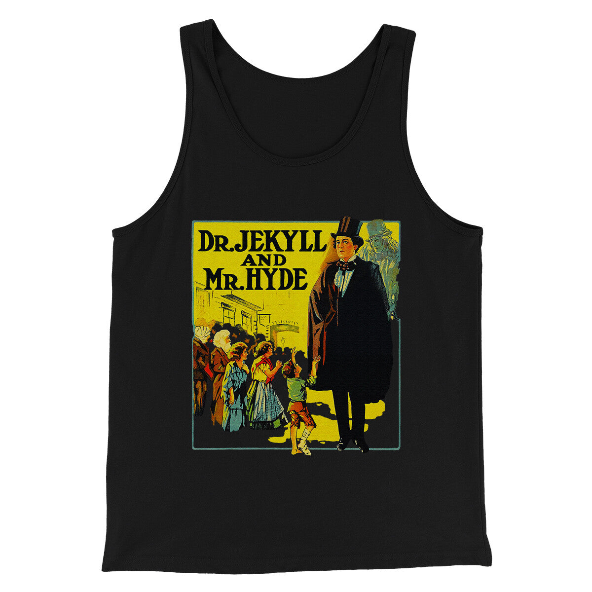 Dr. Jekyll and Mr. Hyde Funny Movie Unisex Tank Top - Combed Ring-Spun Cotton