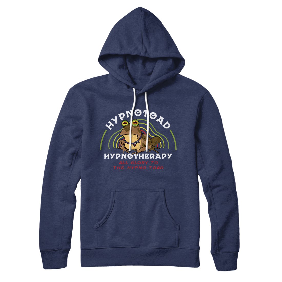Hypnotoad Unisex Cotton Polyester Pullover Hoodie with Hood Kangaroo Pocket