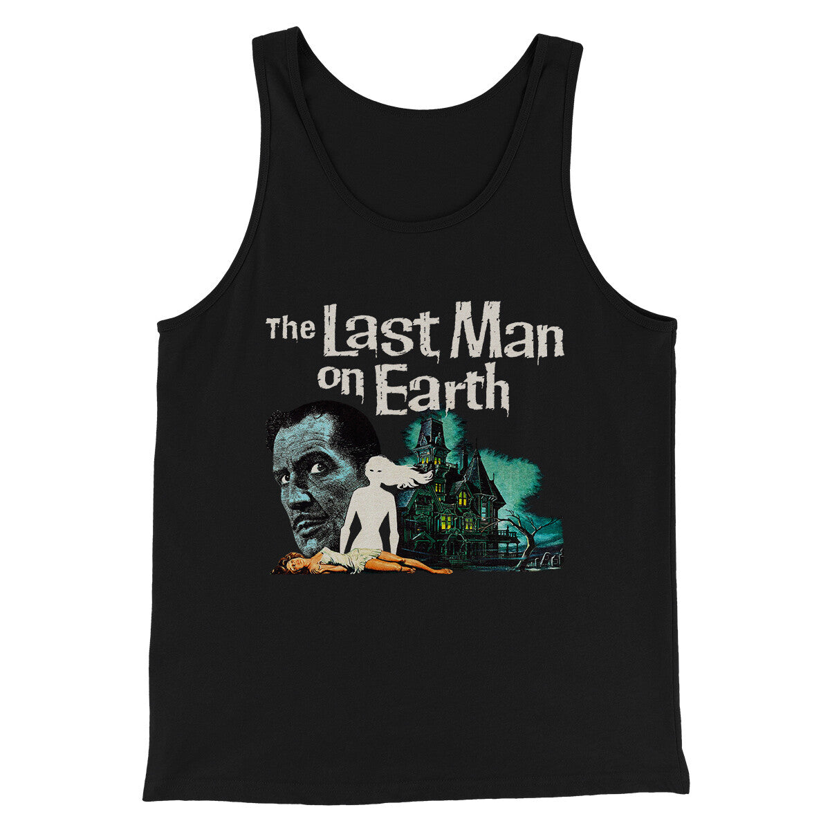 Last Man on Earth Movie Unisex Tank Top - Funny Post-Apocalyptic Horror Graphic