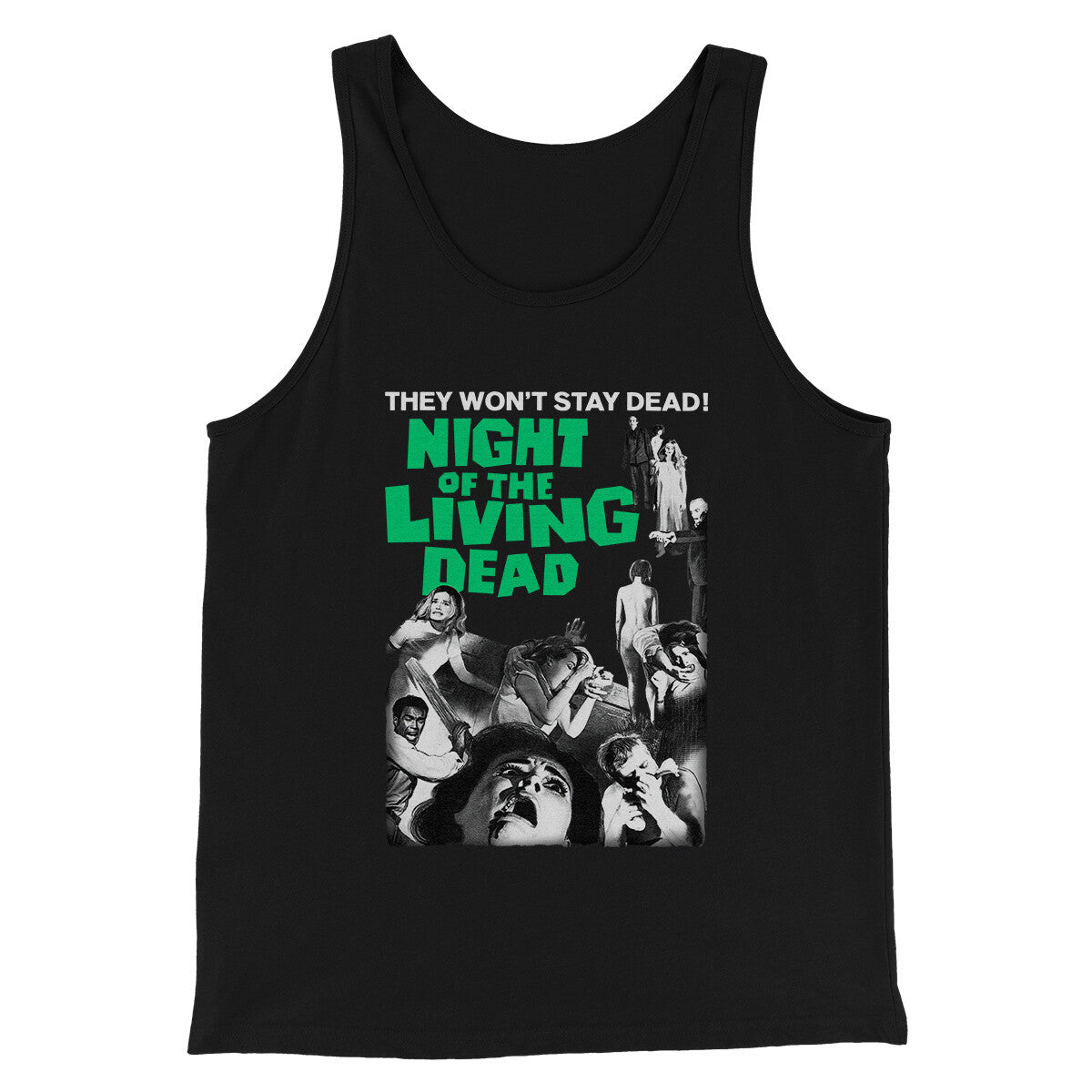 Night of the Living Dead Funny Movie Unisex Tank Top