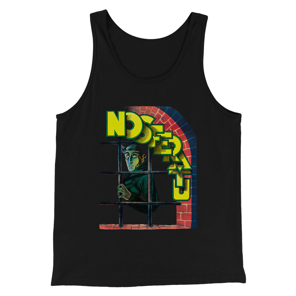Nosferatu 1922 Horror Film Unisex Tank Top - Combed Ring-Spun Cotton