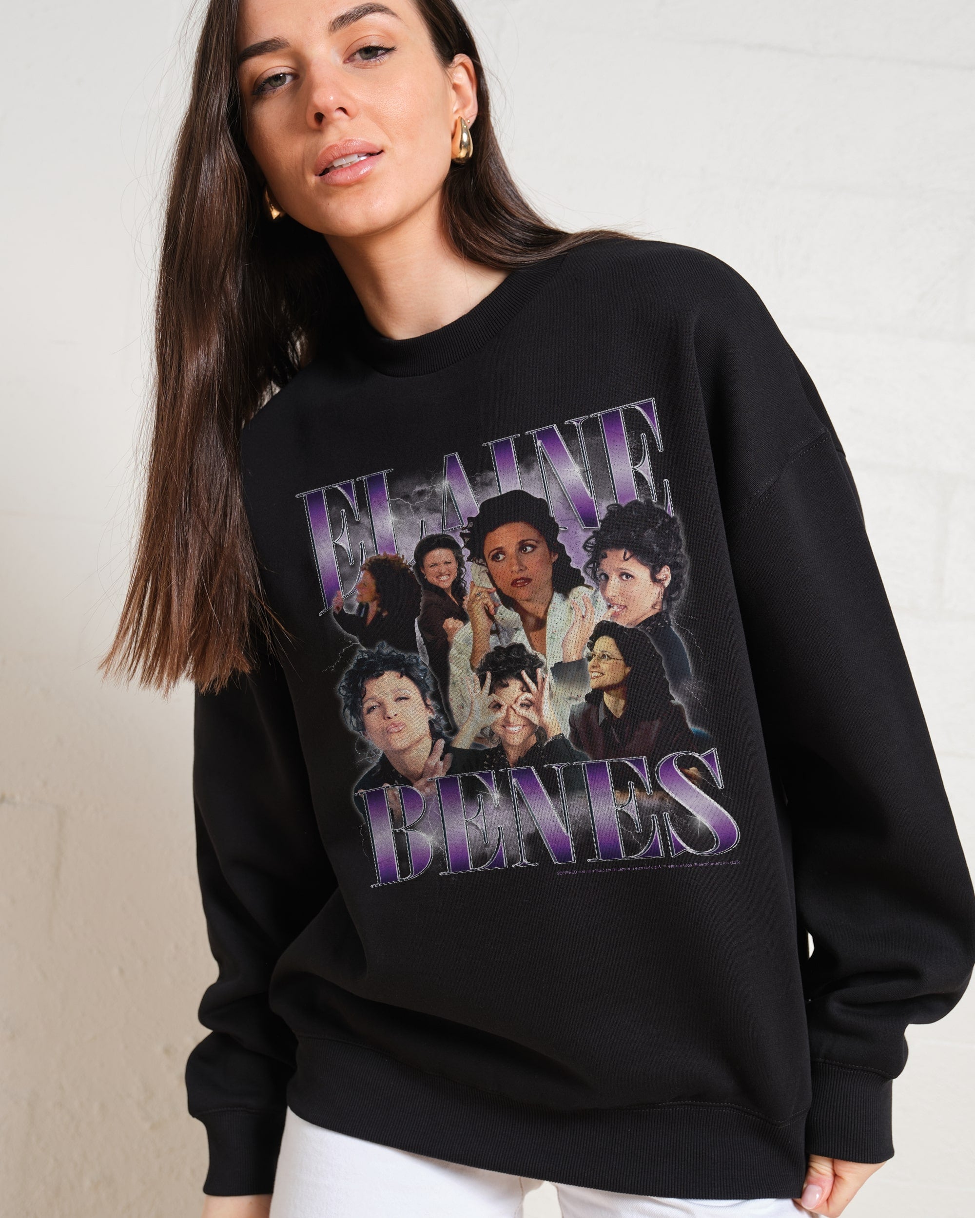Vintage Elaine Seinfeld Unisex Sweatshirt 80% Cotton Premium 340gsm