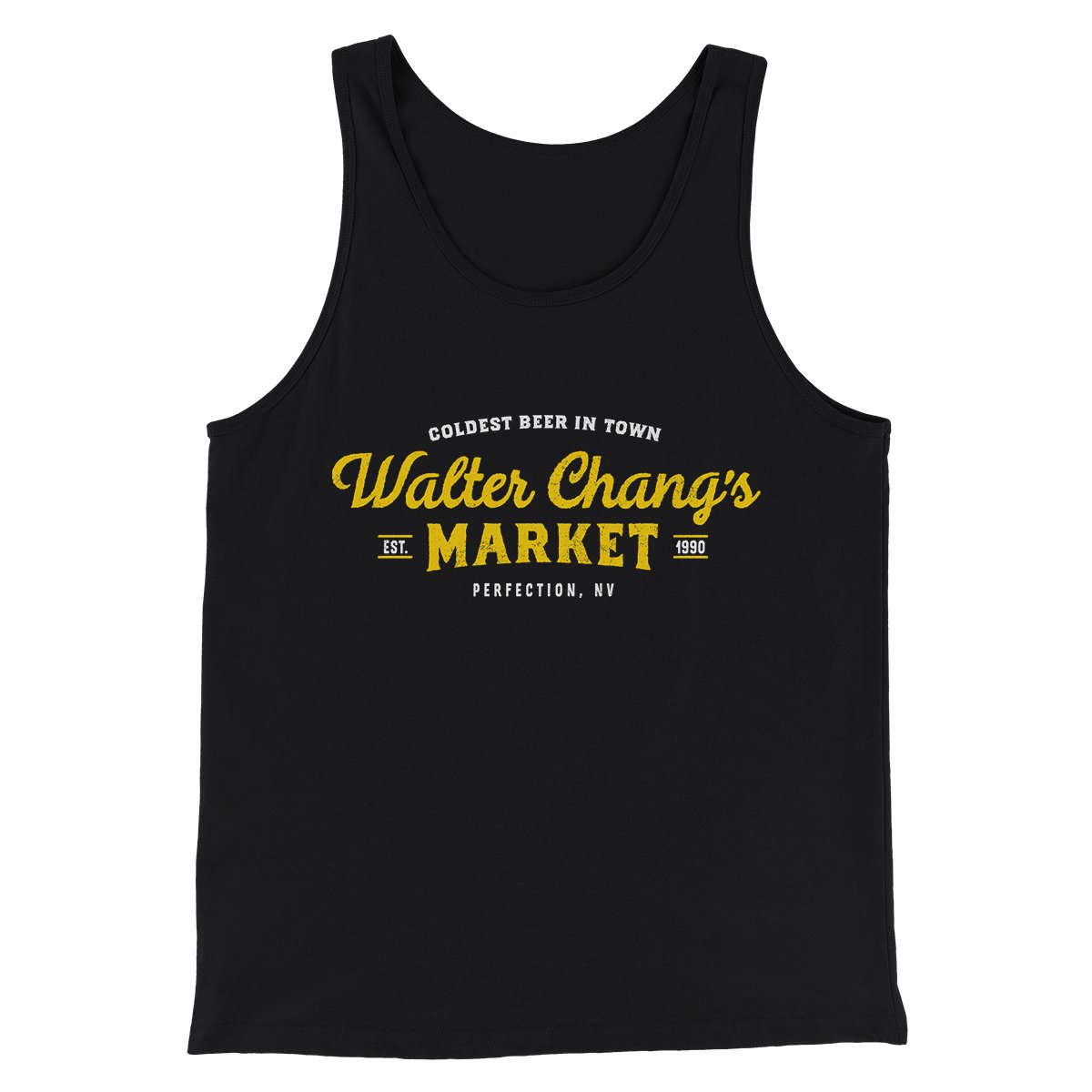 Walter Chang's Market Funny Movie Unisex Tank Top - Combed Ring-Spun Cotton