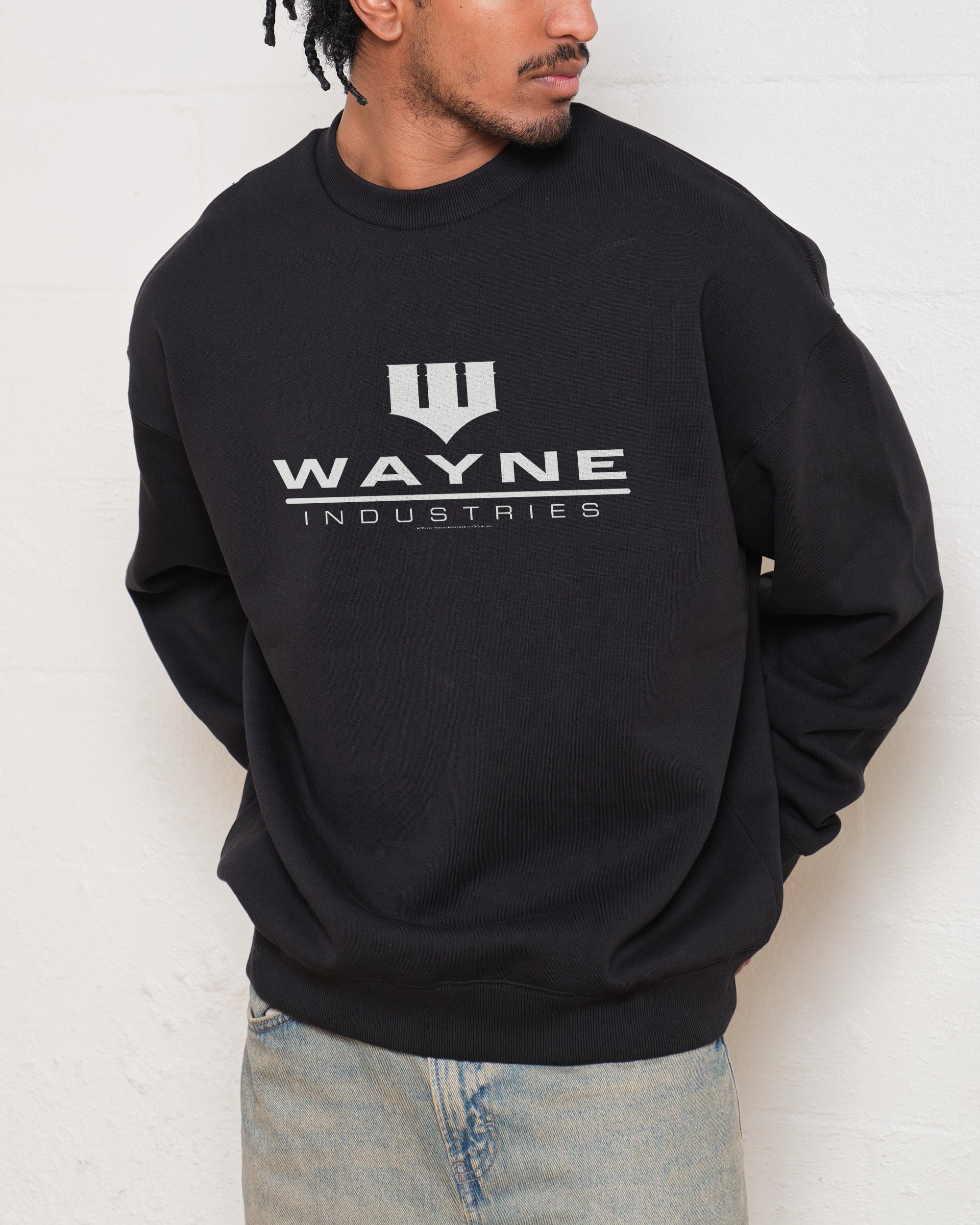 Wayne Industries Graphic Sweatshirt Unisex 80% Cotton 340gsm