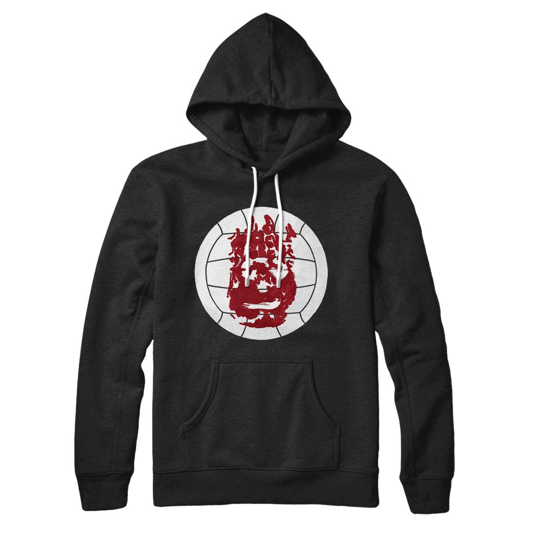 Wilson Unisex Cotton Polyester Pullover Hoodie with Hood Drawcords Kangaroo Pocket
