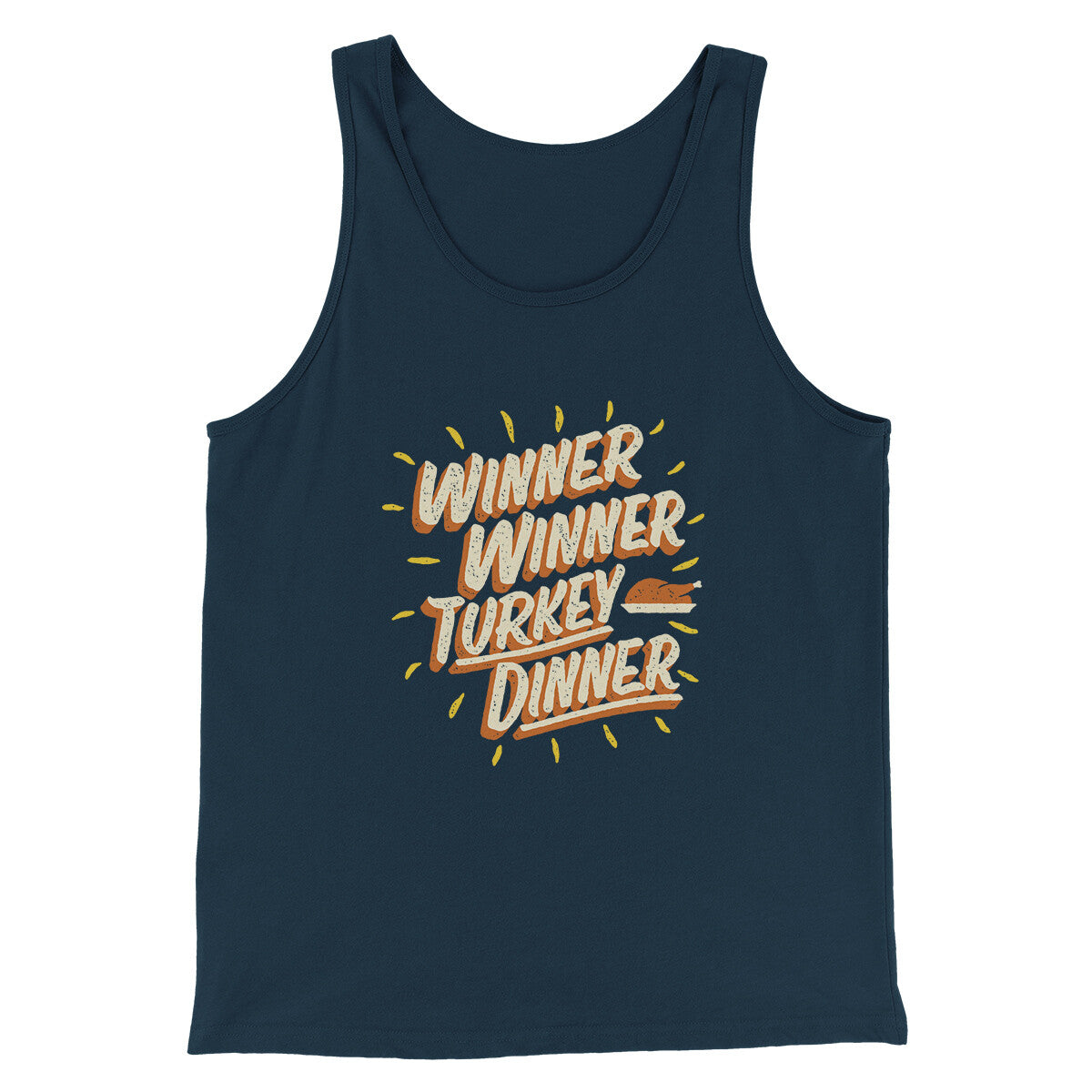 Winner Winner Turkey Dinner Funny Thanksgiving Unisex Tank Top
